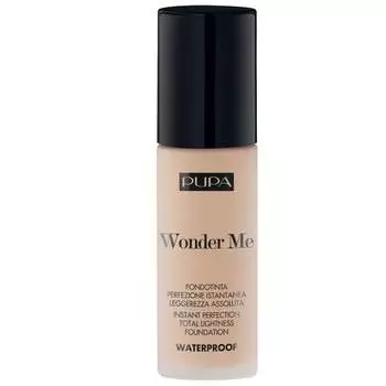 Флюид Wonder Me, Тональный крем для лица 020 Светло-бежевый, 30 мл Pupa Milano