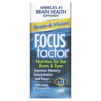 Focus Factor Brain &amp; Vision, 60 таблеток