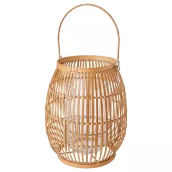 Фонарь, бамбук, 29 см, HVISK IKEA