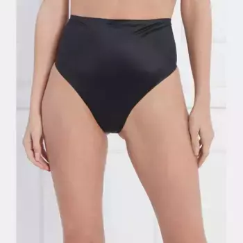 Формирующие атласные стринги Spanx, черный