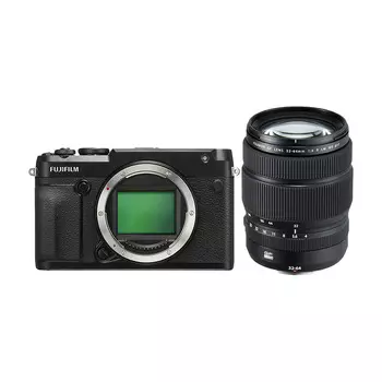 Фотоаппарат Fujifilm GFX 50R + GF 32-64mm f/4 R LM WR, черный