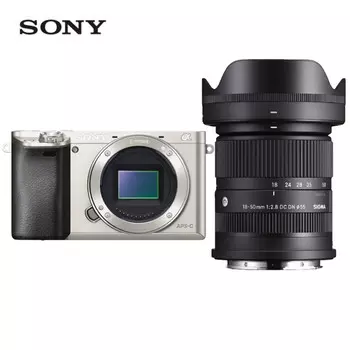 Фотоаппарат Sony Alpha 6000 APS-C 18-50mm F2.8 DC DN с картой памяти 128G