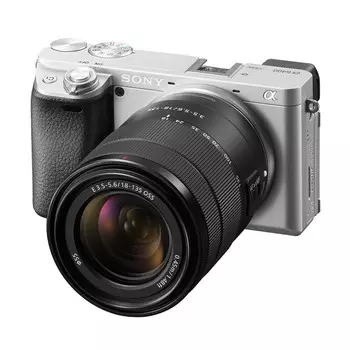 Фотоаппарат Sony Alpha 6400M SEL18135), серебристый