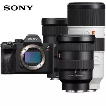Фотоаппарат Sony Alpha 7R IV A7RM4A FE 16-35+24-70+70-200