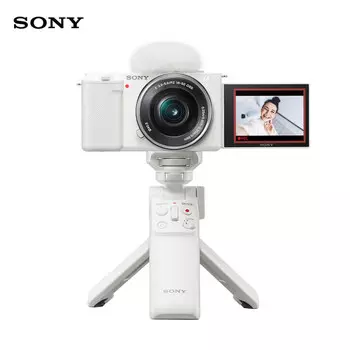 Фотоаппарат Sony ZV-E10L 16-50 APS-C 4K, белый