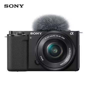 Фотоаппарат Sony ZV-E10L 16-50mm с картой памяти 128G, черный