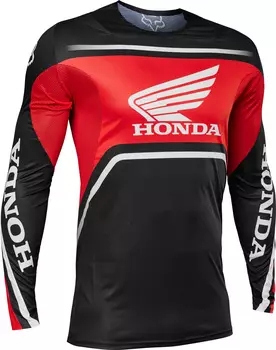 Джерси FOX Flexair Honda мотокросс, черный/красный/белый