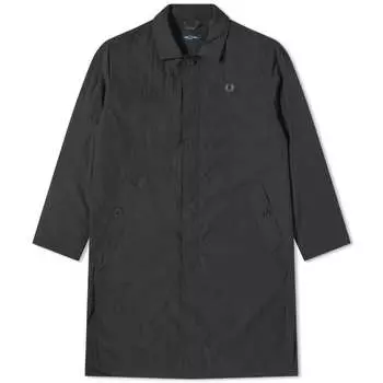 Fred Perry Тренч через Mac, черный