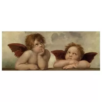 Фреска A.S. Cration Engel Two Angels цвет beige/braun