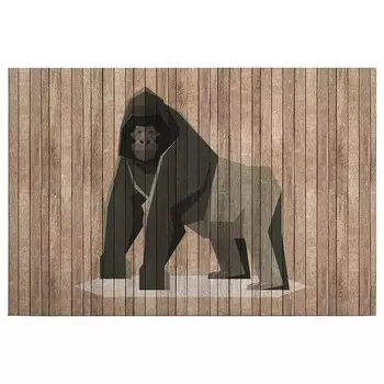 Фреска A.S. Cration Gorilla Born To Be Wild цвет braun/grau