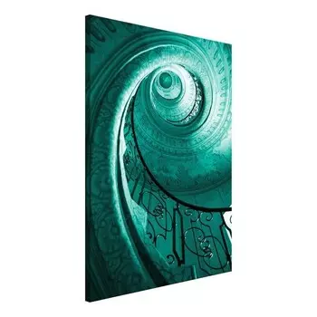 Фреска Artgeist Architectural Spiral, зеленый