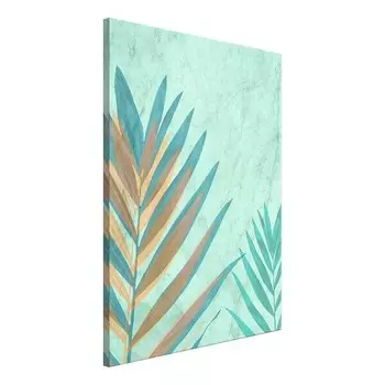 Фреска Artgeist Subtle Exotic, зеленый