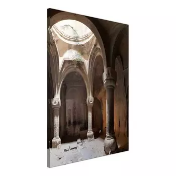 Фреска Artgeist Temple, бежевый