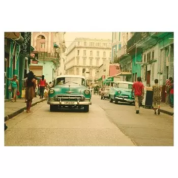 Фреска Komar Cuba Rush, разноцветный