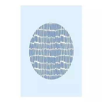 Фреска Komar Shelly Patterns III цвет wei/blau