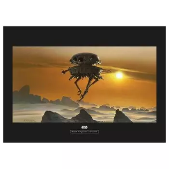 Фреска Komar Star Wars Hoth Probe Droid цвет orange/grau