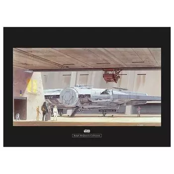 Фреска Komar Star Wars Mos Eisley Hangar цвет braun/grau