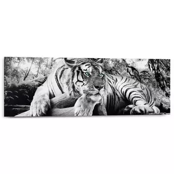 Фреска Reinders Tigerblick, черно-белый