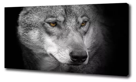 Фреска Tulup Wolf, серый