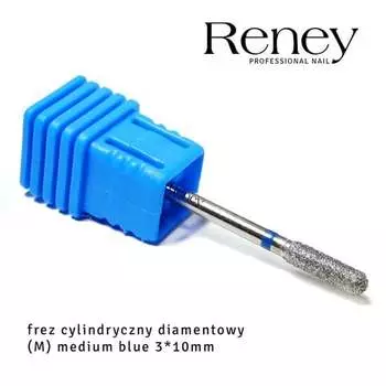 Фреза Ренея, цилиндрическая алмазная FDR-C0D-M, 3х10 мм, Reney