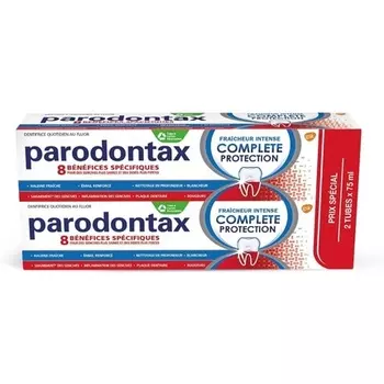 Фторидная зубная паста Intense Freshness Complete Protection 75 мл - Упаковка из 2 шт Parodontax