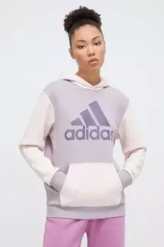 Фуфайка adidas, фиолетовый