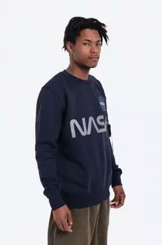 Фуфайка Alpha Industries, темно-синий