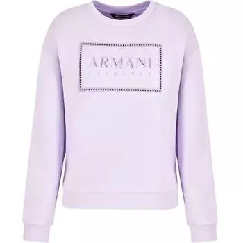 Фуфайка Armani Exchange, фиолетовый