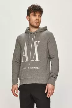 Фуфайка Armani Exchange, серый