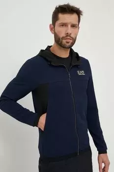 Фуфайка EA7 Emporio Armani, темно-синий