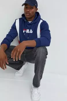Фуфайка Fila, темно-синий