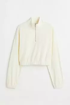 Фуфайка H&M, белый