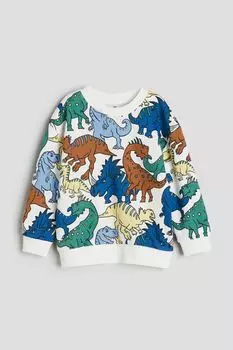 Фуфайка H&M, белый