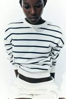 Фуфайка H&M, белый