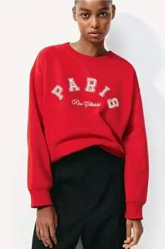 Свитшот H&M, красный