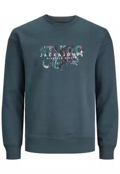 Фуфайка Jack & Jones, зеленый