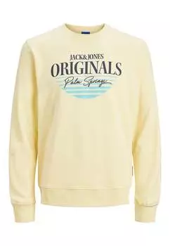 Фуфайка Jack & Jones, желтый