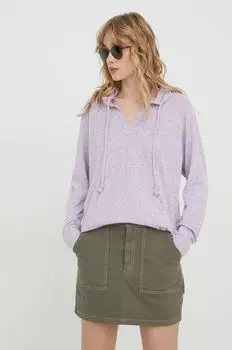 Фуфайка Roxy, фиолетовый