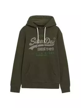 Фуфайка Superdry, зеленый