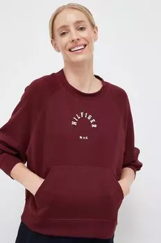 Фуфайка Tommy Hilfiger, гранат