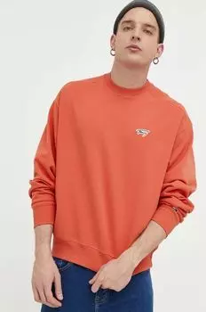 Фуфайка Tommy Jeans, оранжевый