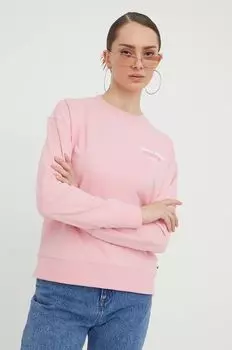 Фуфайка Tommy Jeans, розовый