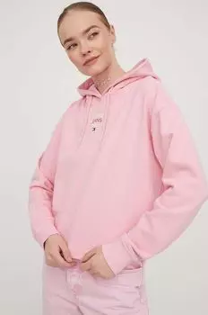 Фуфайка Tommy Jeans, розовый
