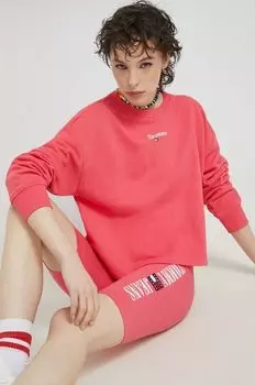 Фуфайка Tommy Jeans, розовый
