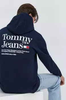 Фуфайка Tommy Jeans, темно-синий