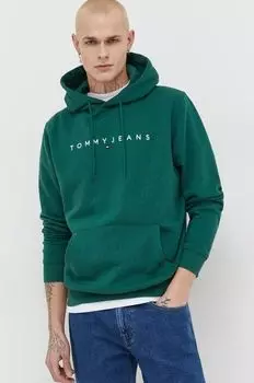 Фуфайка Tommy Jeans, зеленый