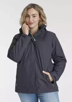 Функциональная куртка 3-в-1 Jack Wolfskin "ROSS ICE JKT" с капюшоном, зеленый