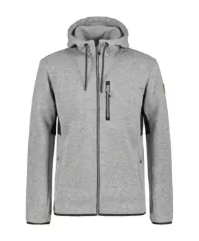 Функциональная куртка Icepeak "H FLEECE JACKE MANAWA" (1 шт.), с капюшоном, серый
