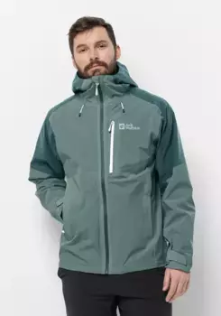 Функциональная куртка Jack Wolfskin "EAGLE PEAK 2L JKT M", с капюшоном, зеленый