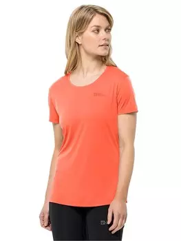 Функциональная рубашка Jack Wolfskin Trainingsshirt Tech, оранжевый